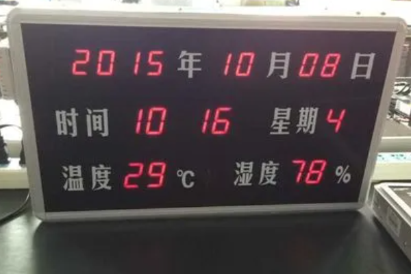 溫濕度顯示如何做輪換畫(huà)面